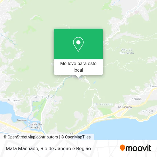 Mata Machado mapa
