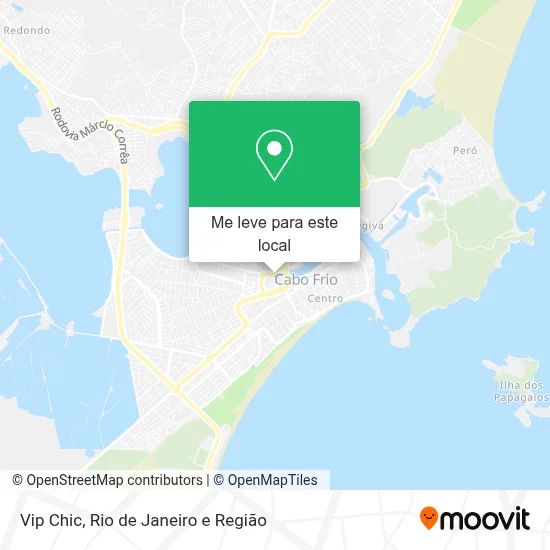 Vip Chic mapa