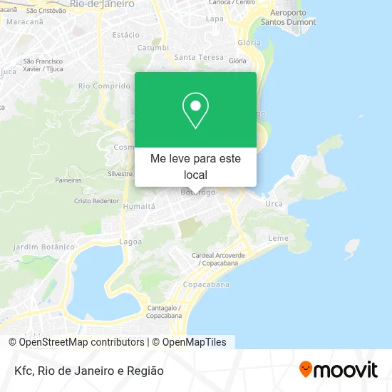 Kfc mapa