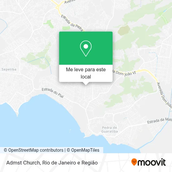 Admst Church mapa