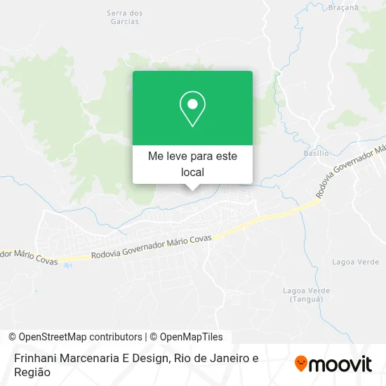 Frinhani Marcenaria E Design mapa
