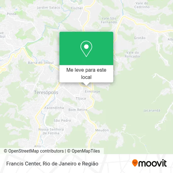 Francis Center mapa