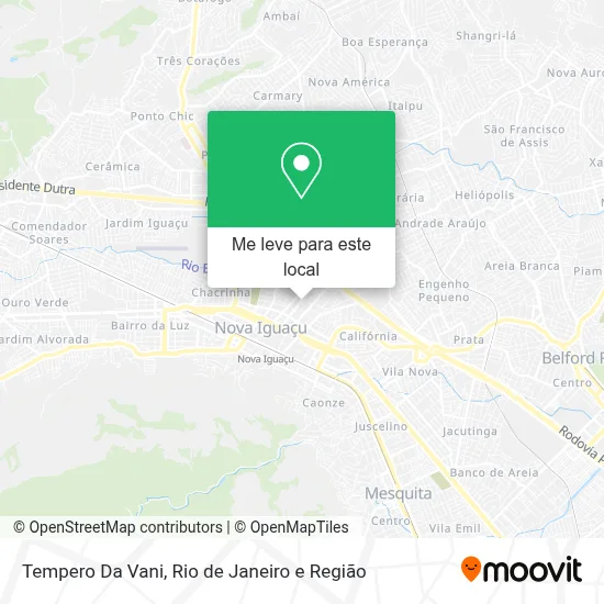 Tempero Da Vani mapa
