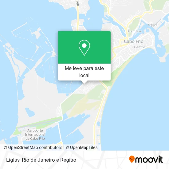 Liglav mapa