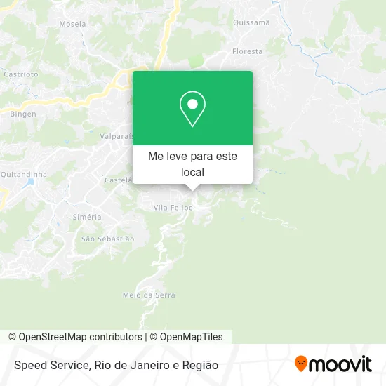 Speed Service mapa