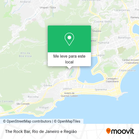 The Rock Bar mapa