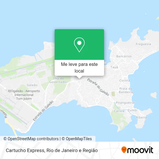 Cartucho Express mapa