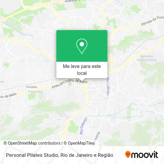 Personal Pilates Studio mapa