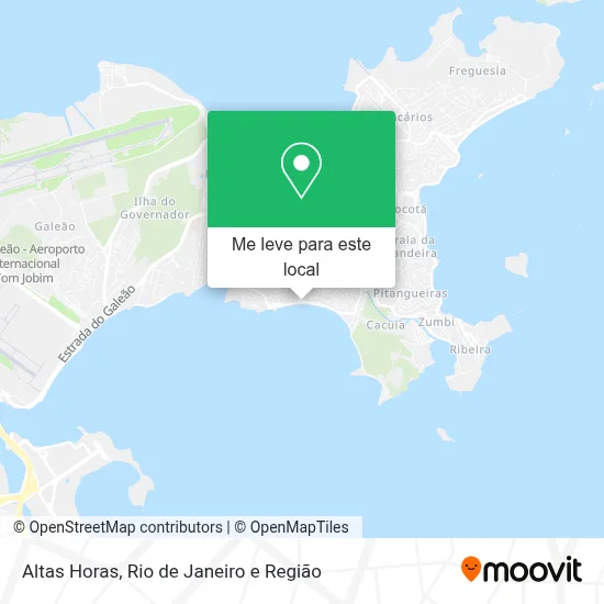 Altas Horas mapa