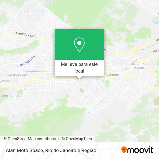 Alan Moto Space mapa