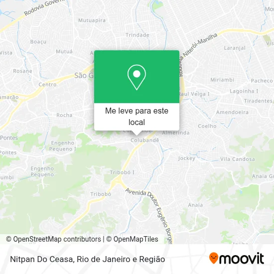Nitpan Do Ceasa mapa