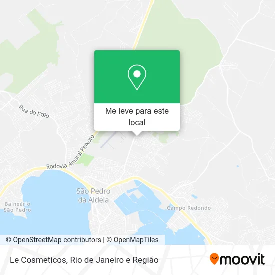 Le Cosmeticos mapa