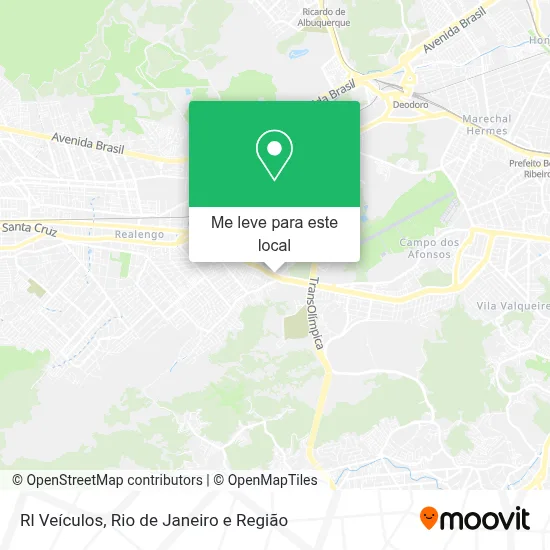 Rl Veículos mapa