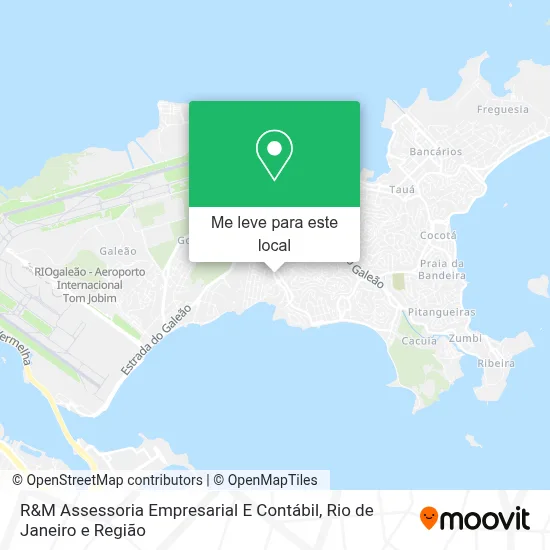 R&M Assessoria Empresarial E Contábil mapa