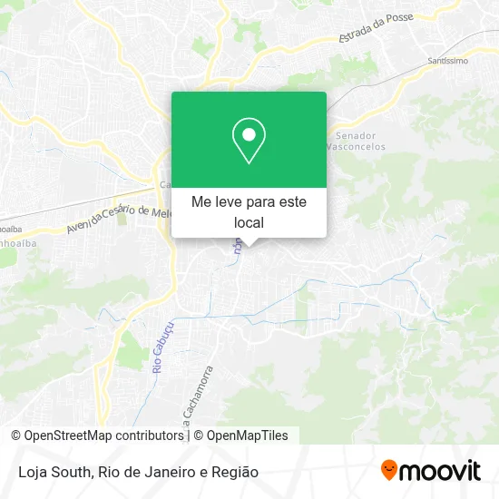 Loja South mapa