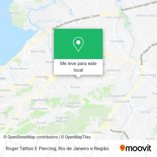 Roger Tattoo E Piercing mapa