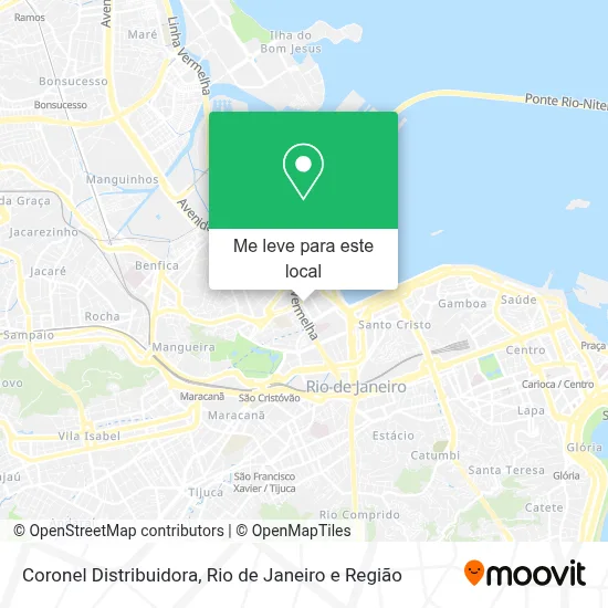 Coronel Distribuidora mapa