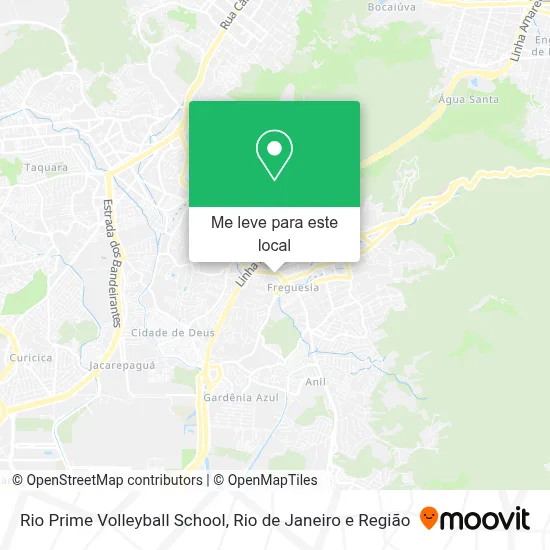 Rio Prime Volleyball School mapa