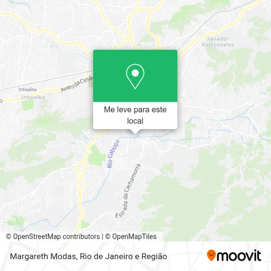Margareth Modas mapa