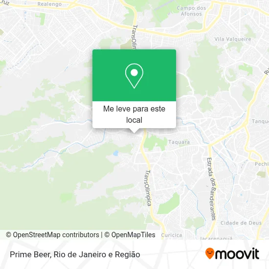 Prime Beer mapa