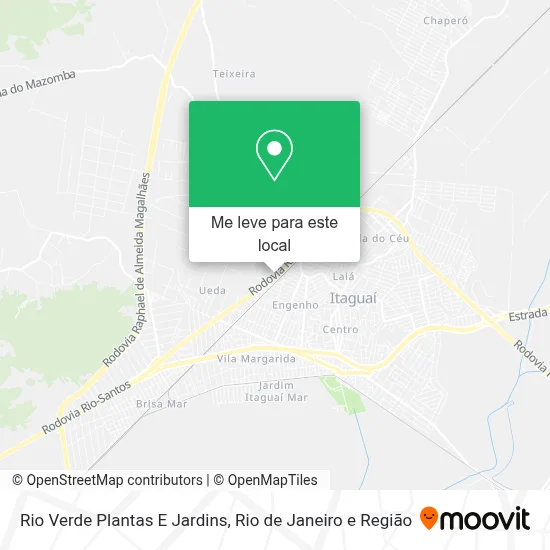 Rio Verde Plantas E Jardins mapa