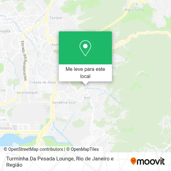 Turminha Da Pesada Lounge mapa