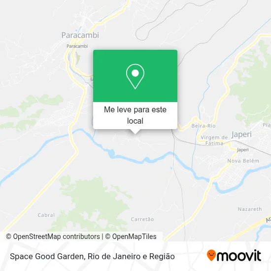 Space Good Garden mapa