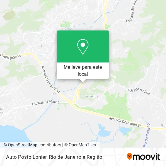 Auto Posto Lonier mapa