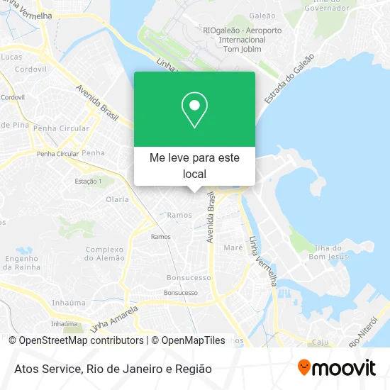 Atos Service mapa