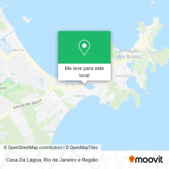 Casa Da Lagoa mapa
