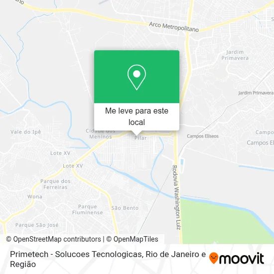 Primetech - Solucoes Tecnologicas mapa