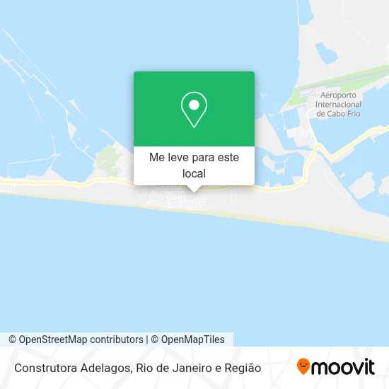 Construtora Adelagos mapa