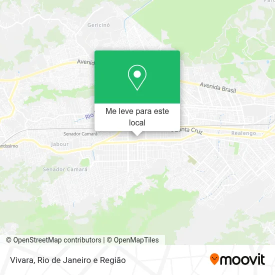 Vivara mapa