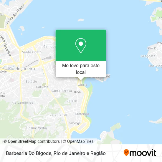 Barbearia Do Bigode mapa