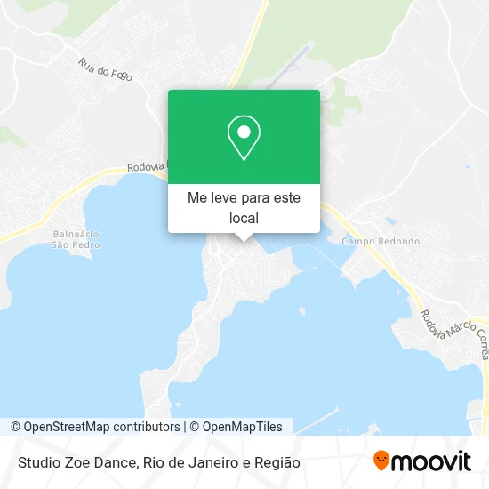 Studio Zoe Dance mapa