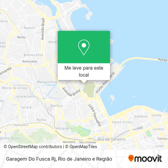 Garagem Do Fusca Rj mapa