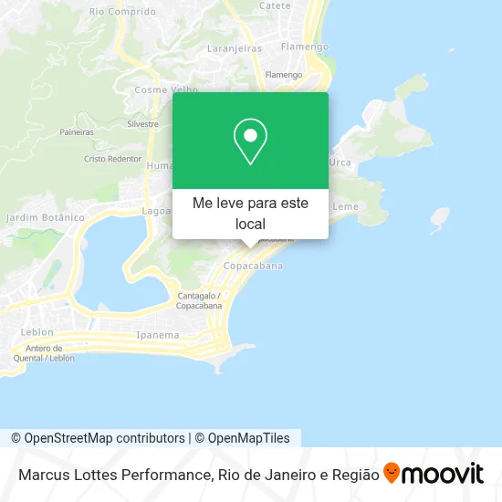 Marcus Lottes Performance mapa
