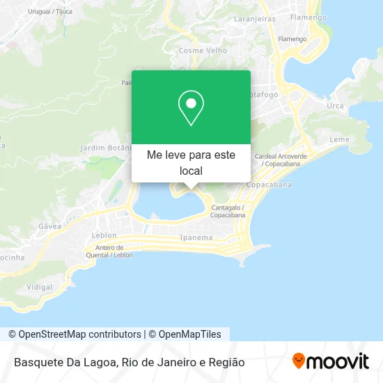 Basquete Da Lagoa mapa