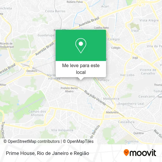 Prime House mapa
