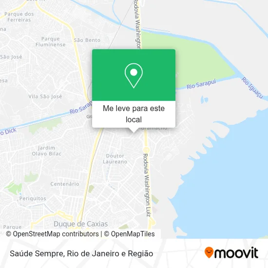 Saúde Sempre mapa