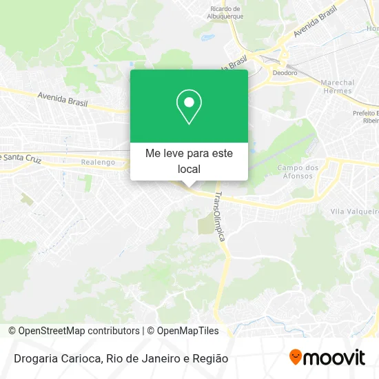 Drogaria Carioca mapa