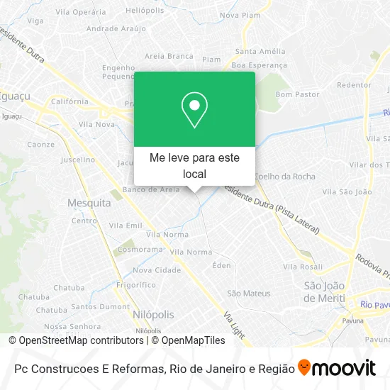Pc Construcoes E Reformas mapa
