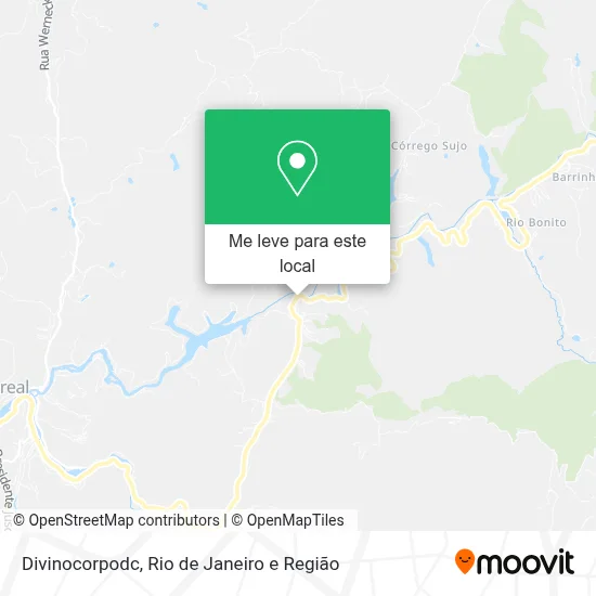 Divinocorpodc mapa