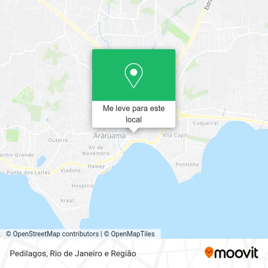 Pedilagos mapa