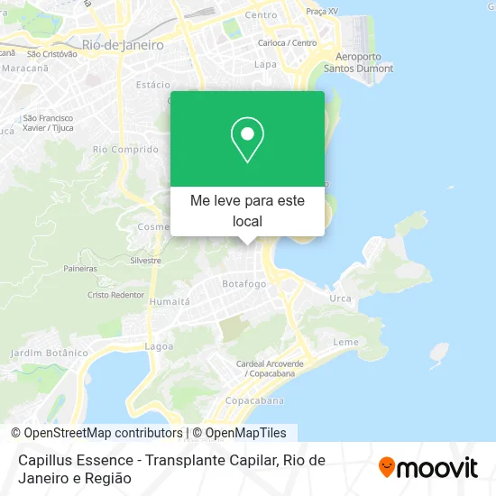 Capillus Essence - Transplante Capilar mapa