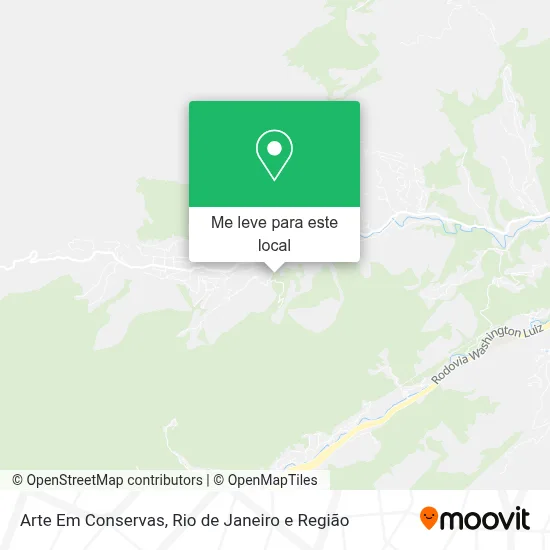 Arte Em Conservas mapa
