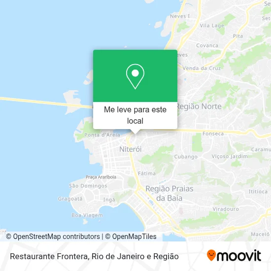 Restaurante Frontera mapa
