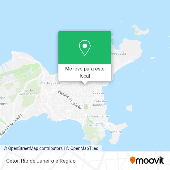 Cetor mapa