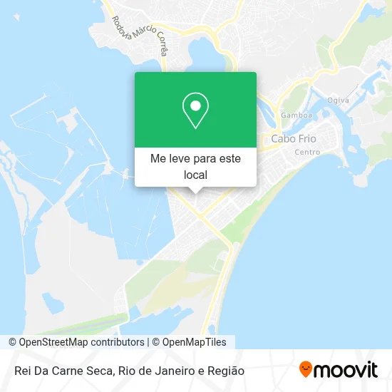 Rei Da Carne Seca mapa