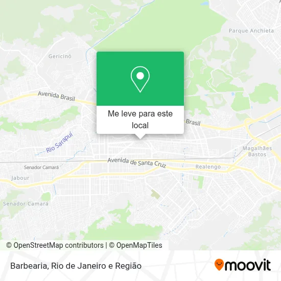 Barbearia mapa